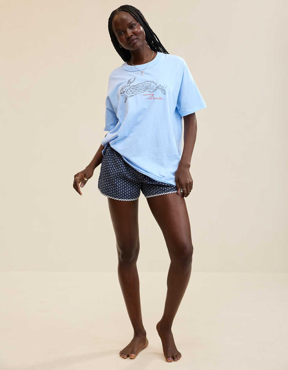 Aerie Oversized Crew Boyfriend T-Shirt