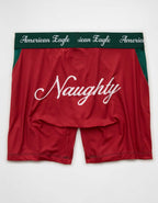 AEO Men's Christmas 6" Flex Boxer Brief