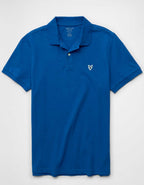 AE Standard Fit Flex Pique Polo Shirt
