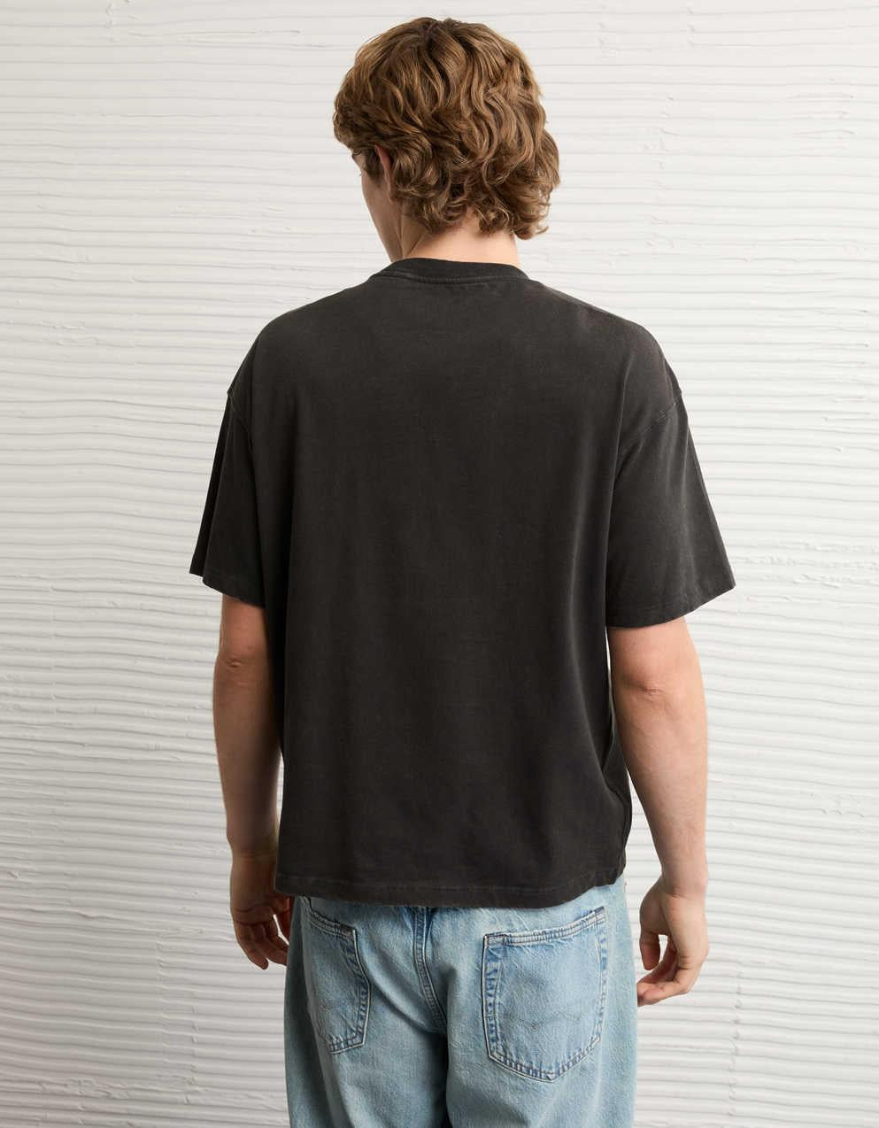 AE Boxy Fit Sueded Jersey T-Shirt