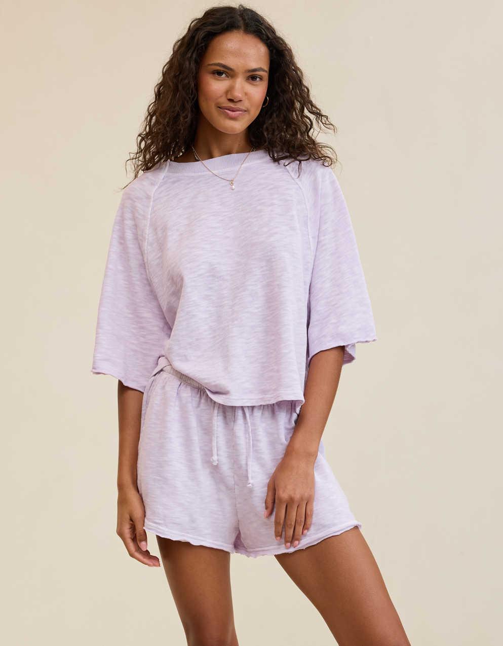 Aerie It's Casual Knit Slub T-Shirt
