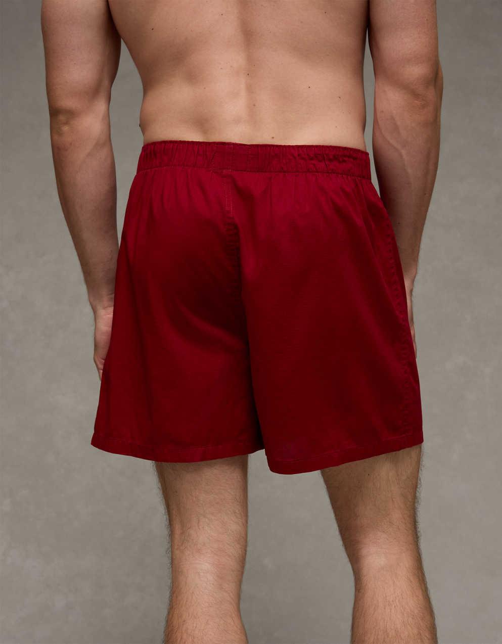 AEO Men's Stretch Cotton Boxer Short