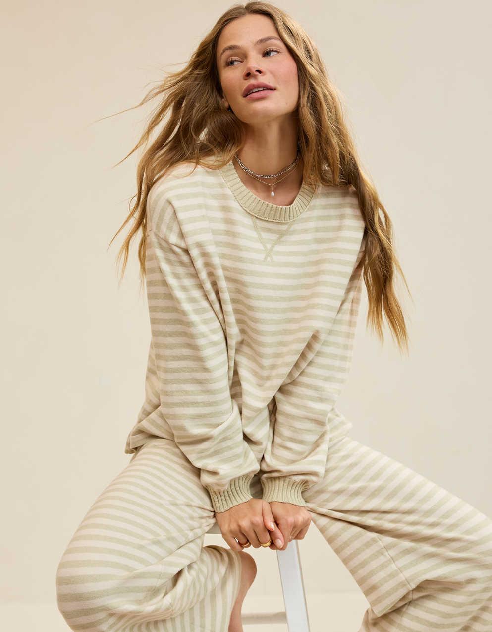 Aerie Sunday Soft Crew Sweater