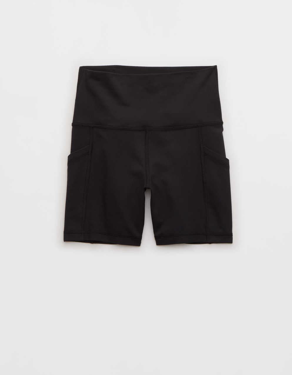 OFFLINE By Aerie The Hugger High Waisted 5" Pocket Bike Short
