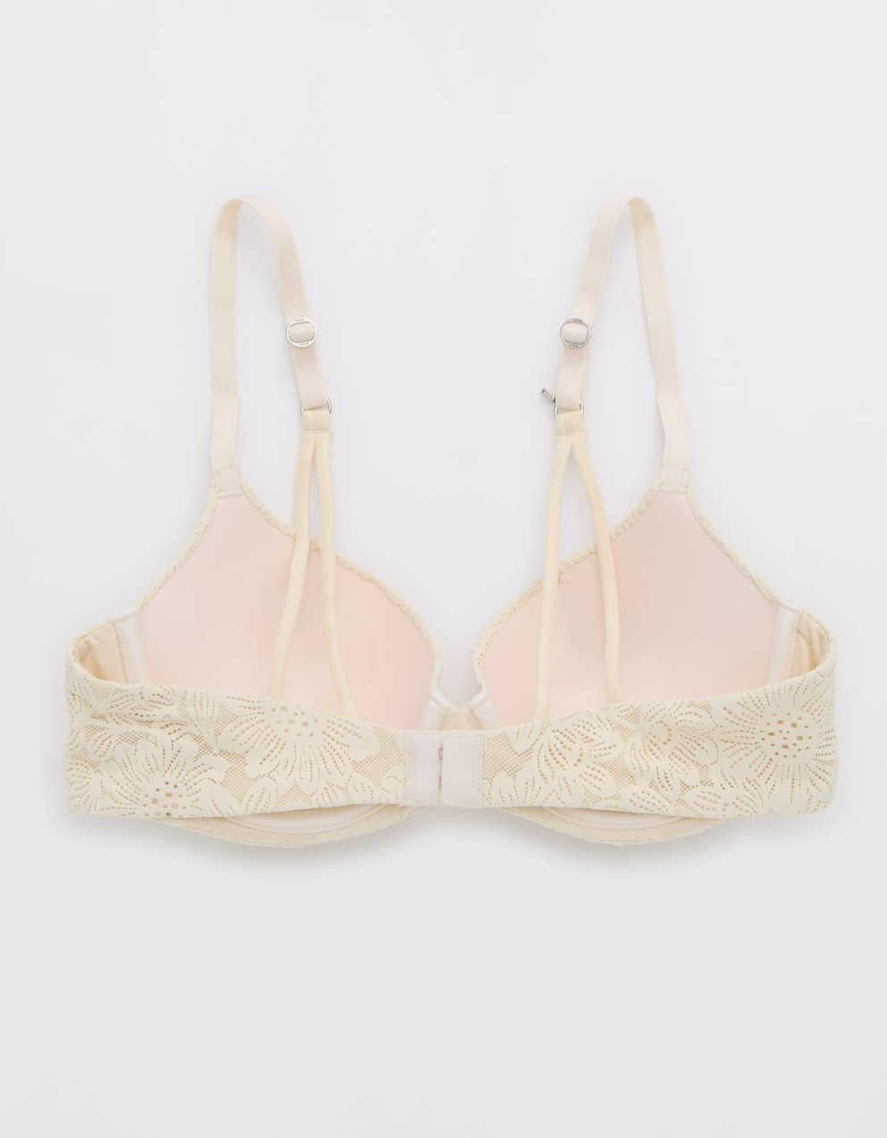 Sunnie Bloom Lace Demi Push Up Bra