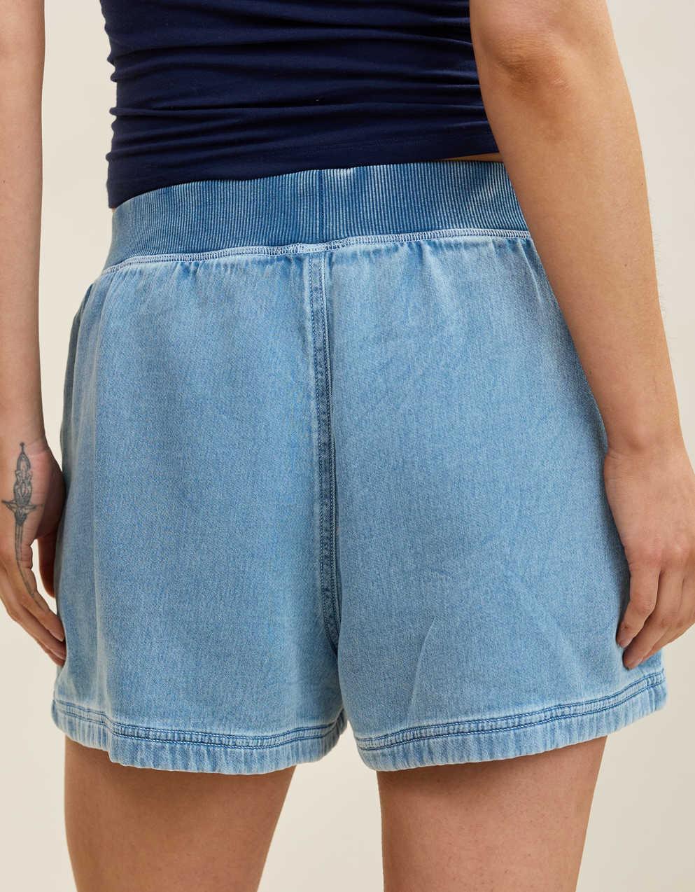 Aerie Daydream Denim Stretch Short