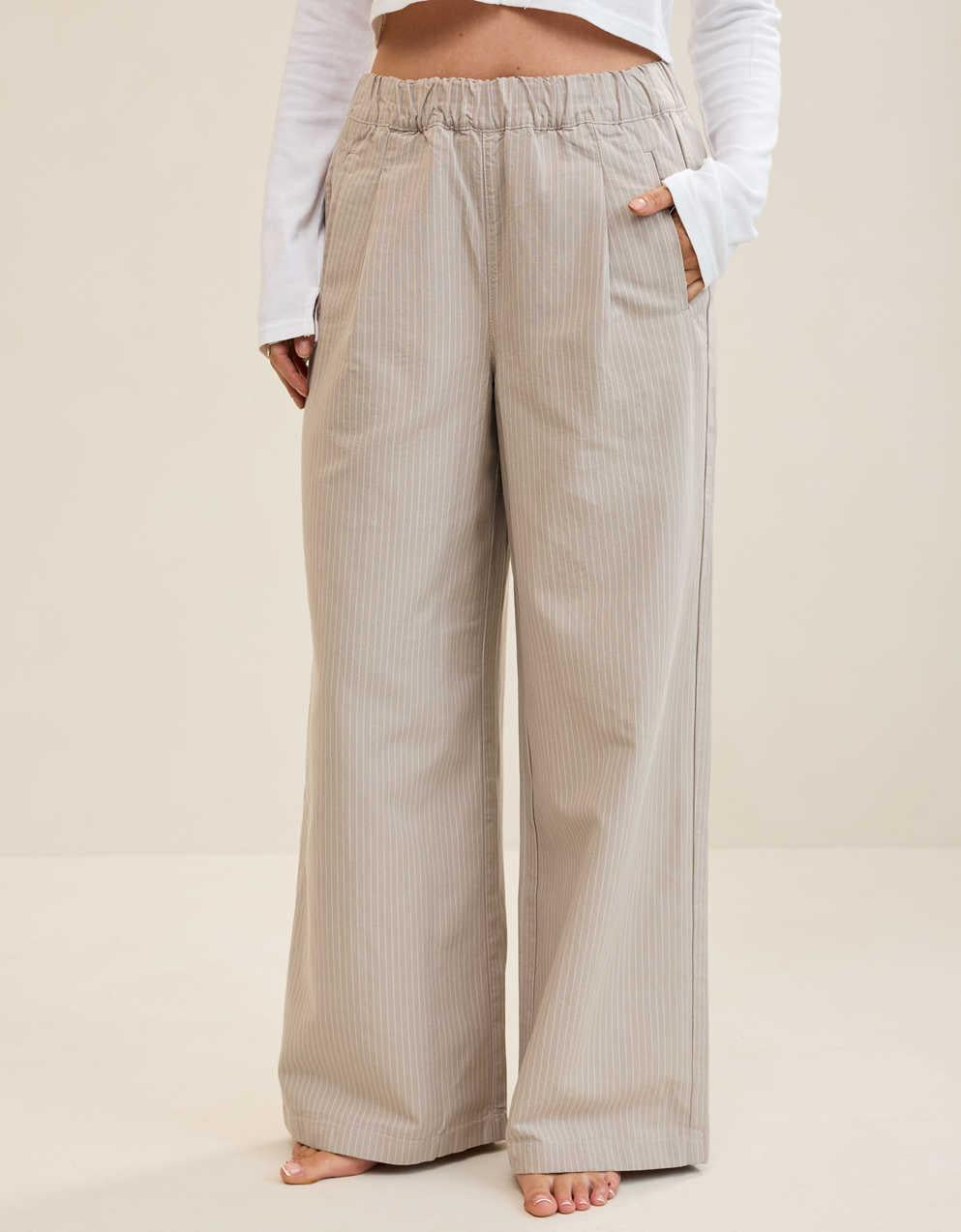 Aerie Stripe Trouser