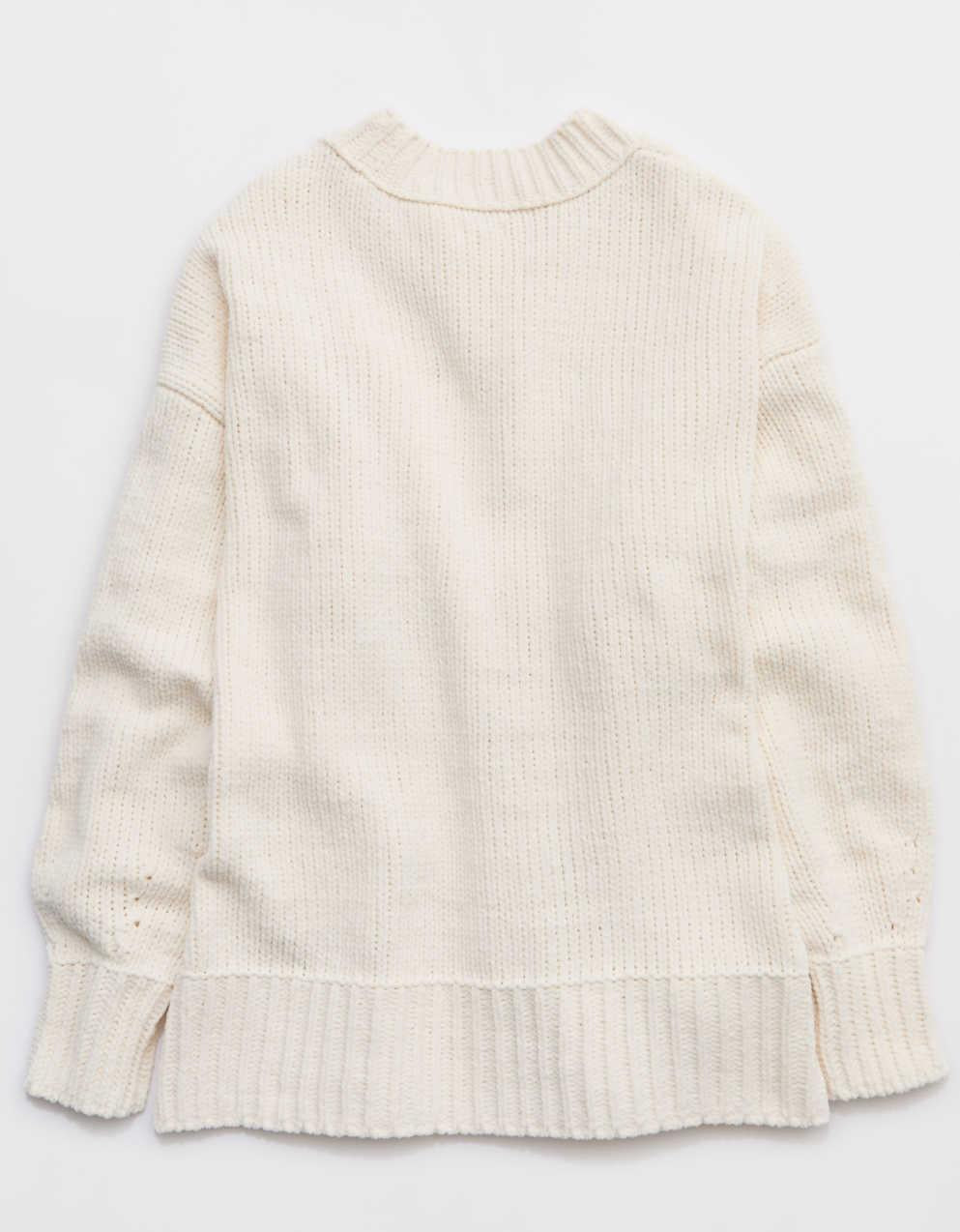 Aerie Like Candy Crew Sweater