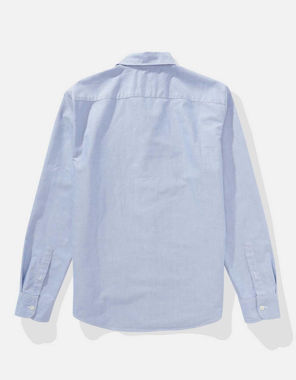 AE Everyday Slim Oxford Button-Up Shirt