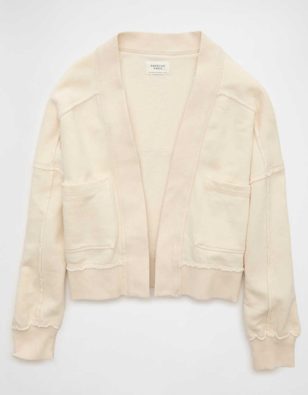 AE Saturday Fleece Cardigan