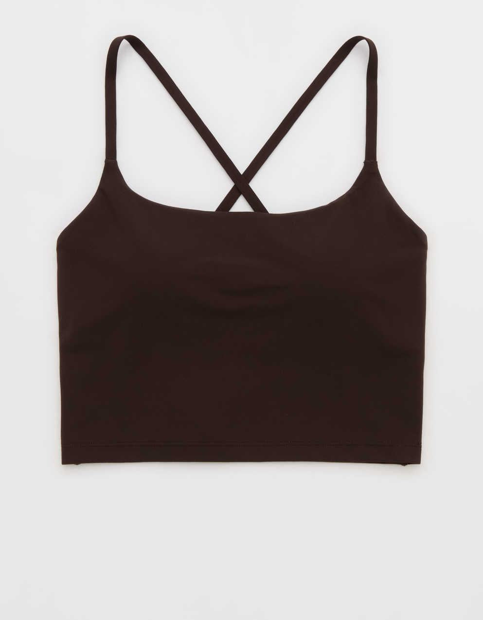 OFFLINE By Aerie Real Me Xtra Strappy Longline Sports Bra