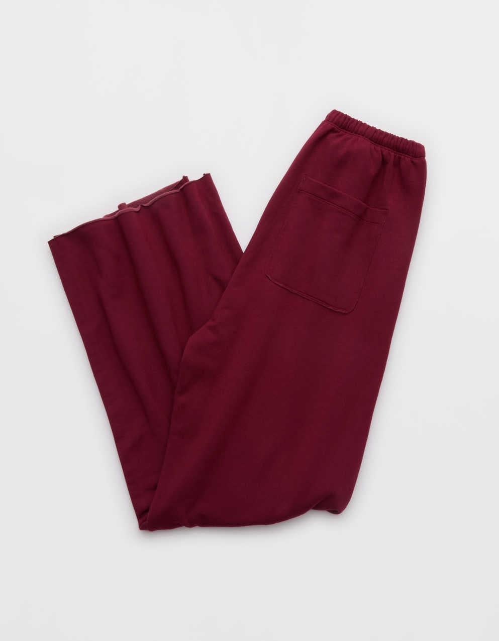 OFFLINE By Aerie OTT Fleece Super Wide Leg Pant