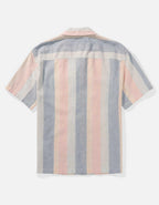 AE Poolside Linen-Blend Striped Button-Up Shirt