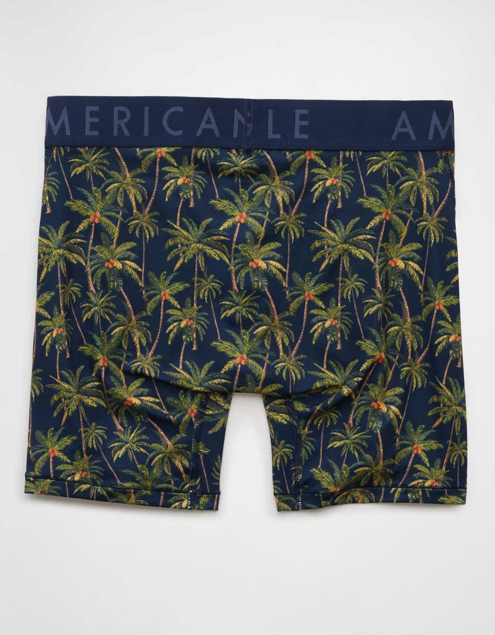 AEO Men's Palm Trees 6" Flex Boxer Brief
