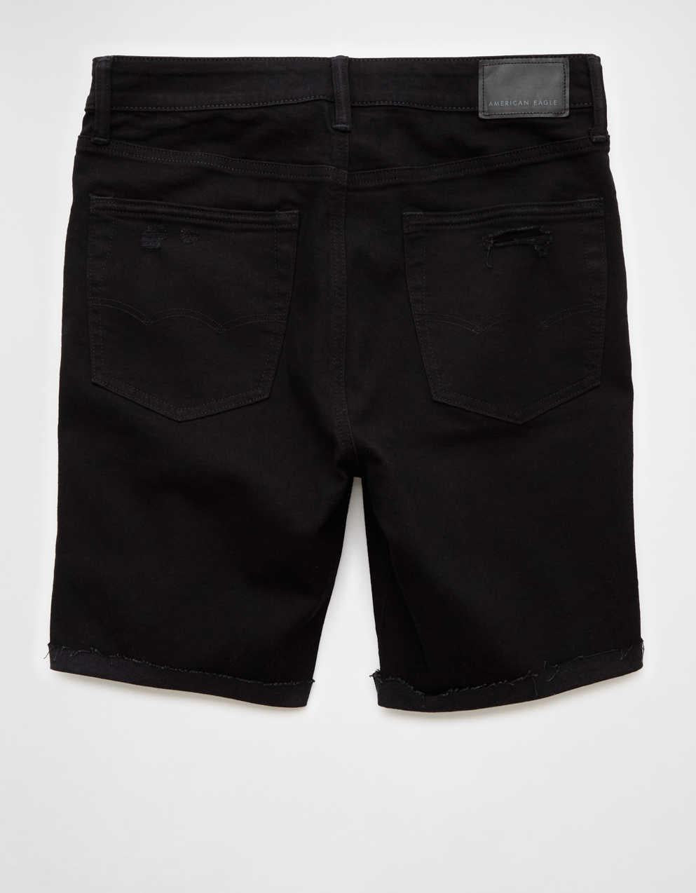 AE 9" AirFlex+ Patched Denim Short