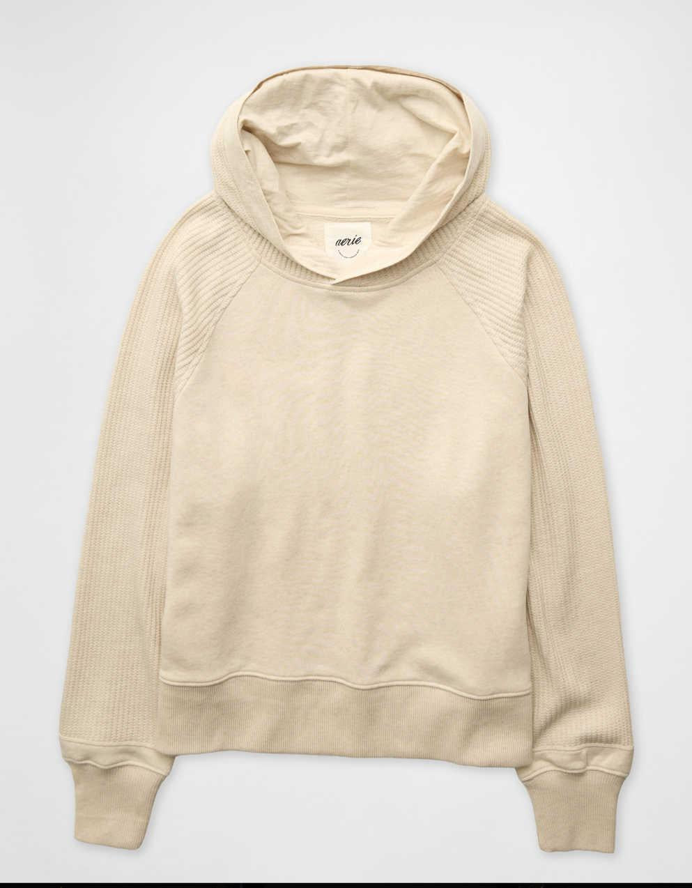 Aerie Essential Waffle Hoodie