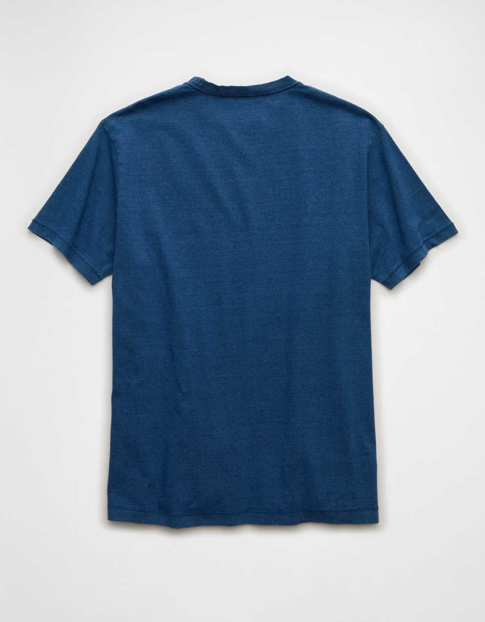 AE Standard Fit Indigo T-Shirt
