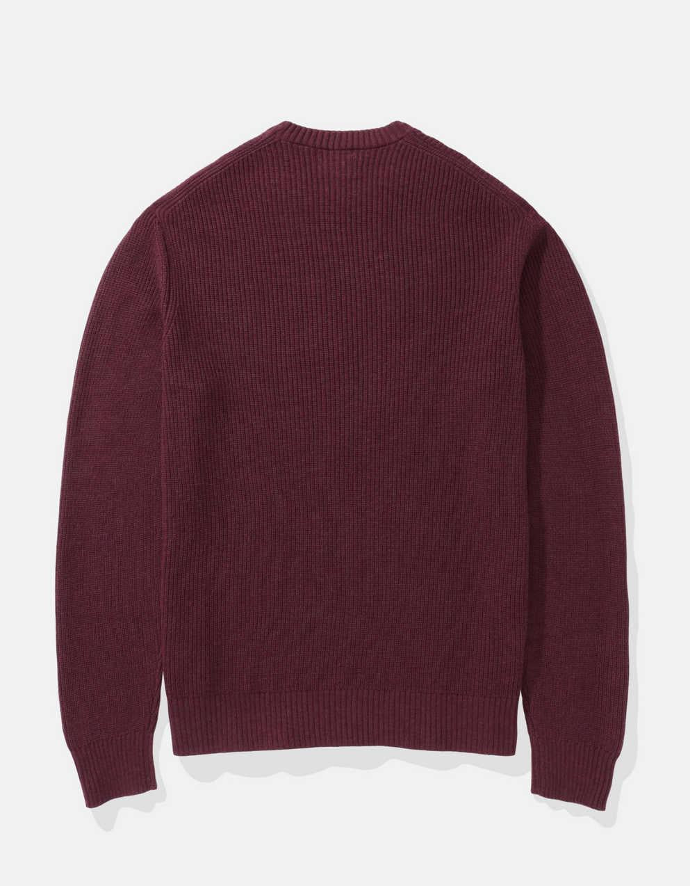 AE Waffle Crew Neck Sweater