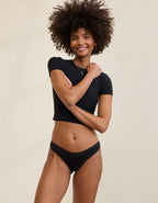 SMOOTHEZ Microfiber Lace Bikini Underwear