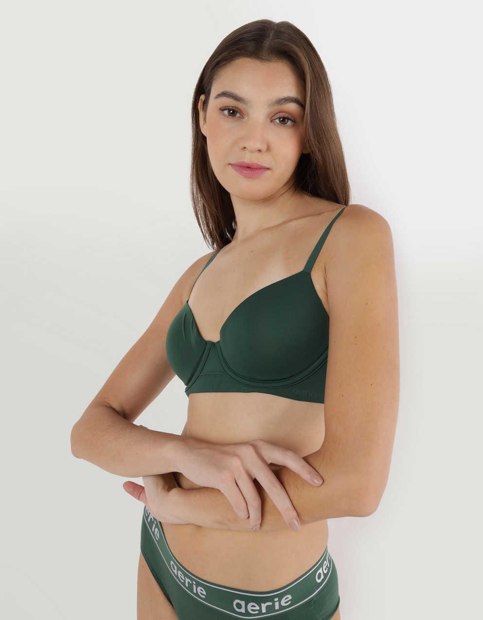 SMOOTHEZ Seamless Demi Lightly Lined Bra