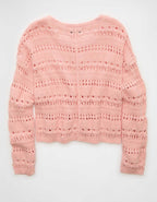 AE Open Stitch Cardigan