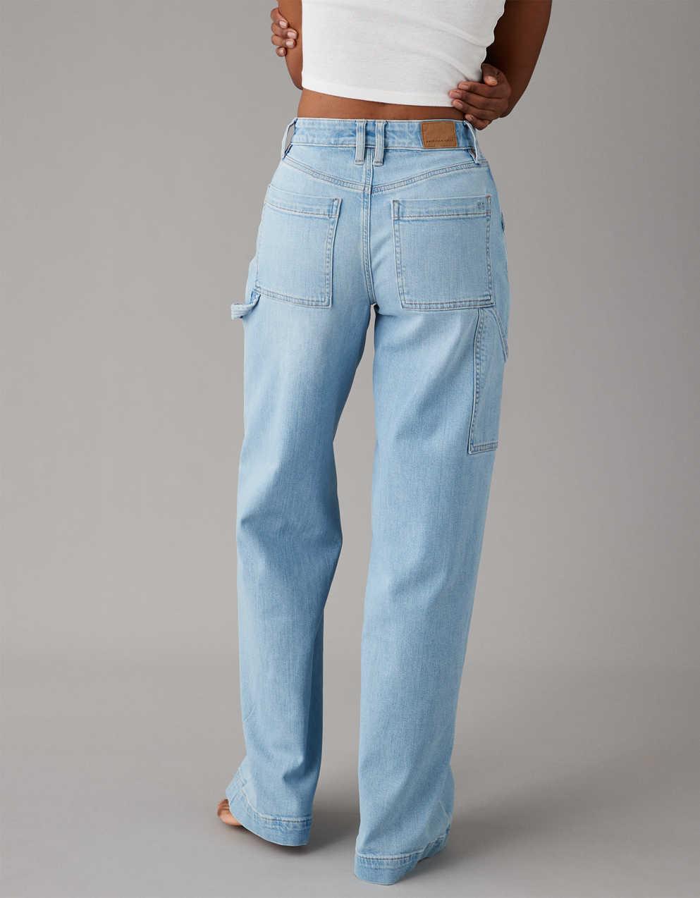 AE Super High-Waisted Baggy Wide-Leg Jean