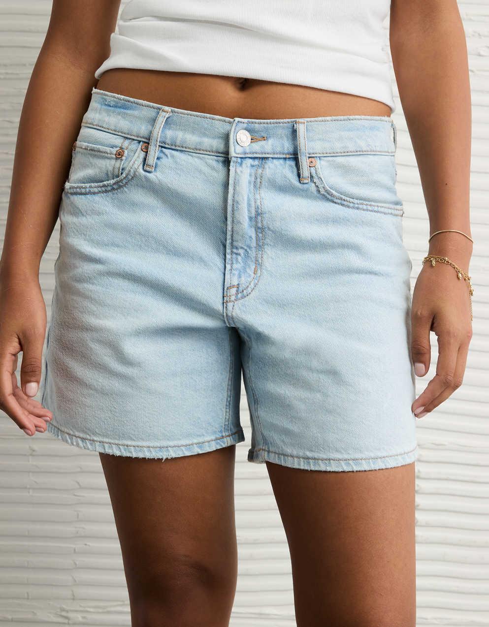AE 6" Strigid Super High-Waisted Relaxed Denim Short