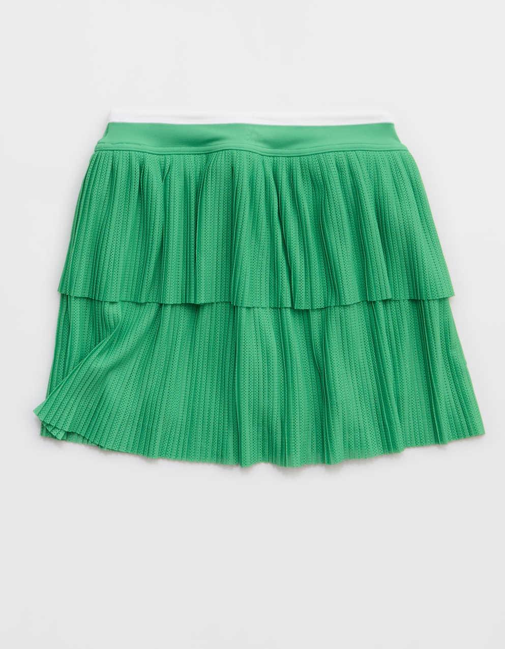 OFFLINE By Aerie Real Me Pleated Mesh Skort