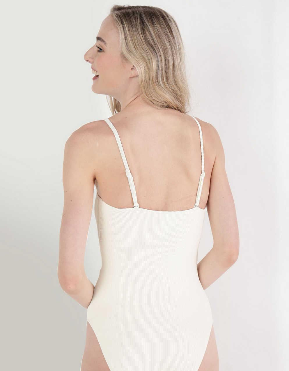 Aerie Ribbed Wrap Tie One Piece