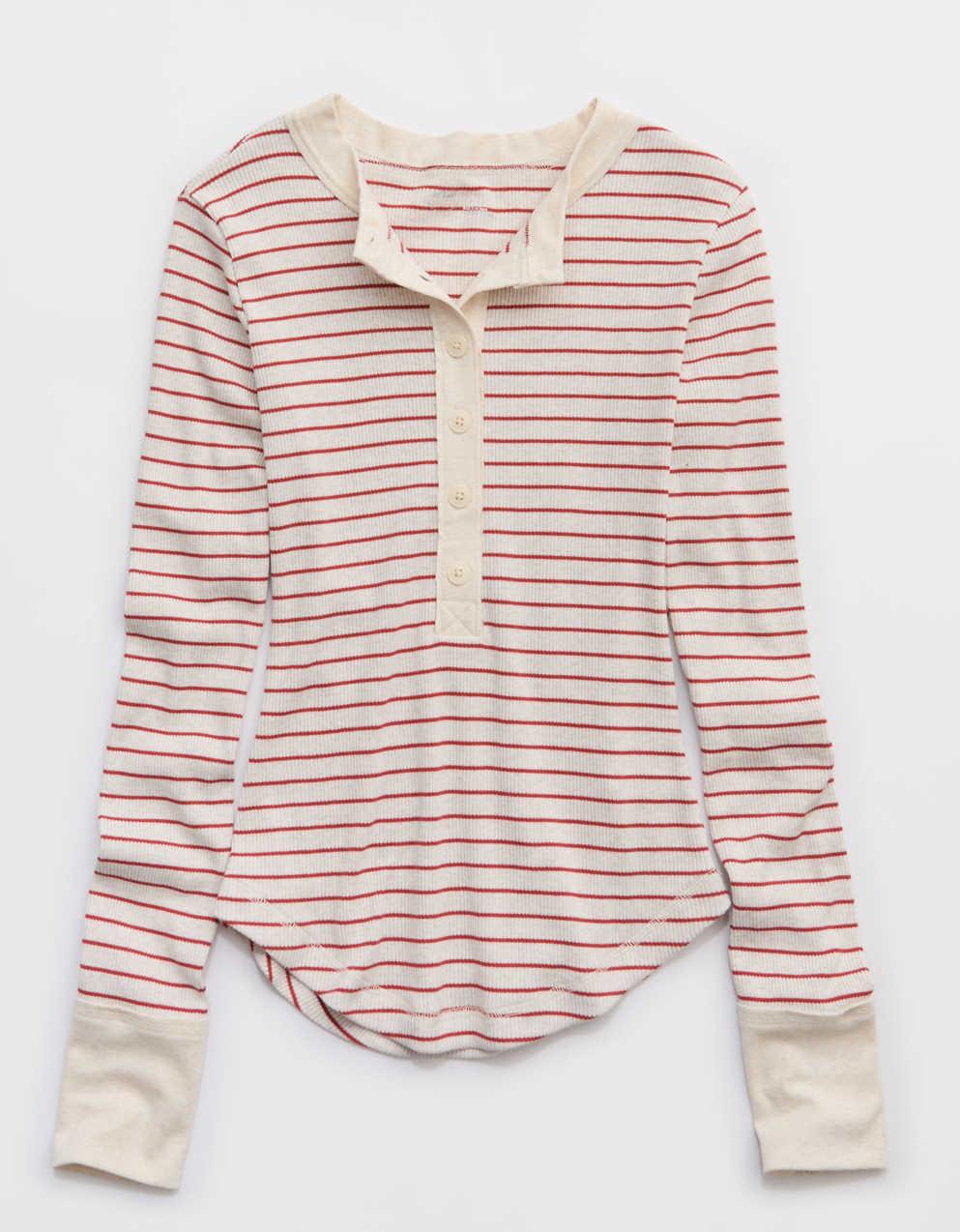 Aerie Henley Essential Layering T-Shirt
