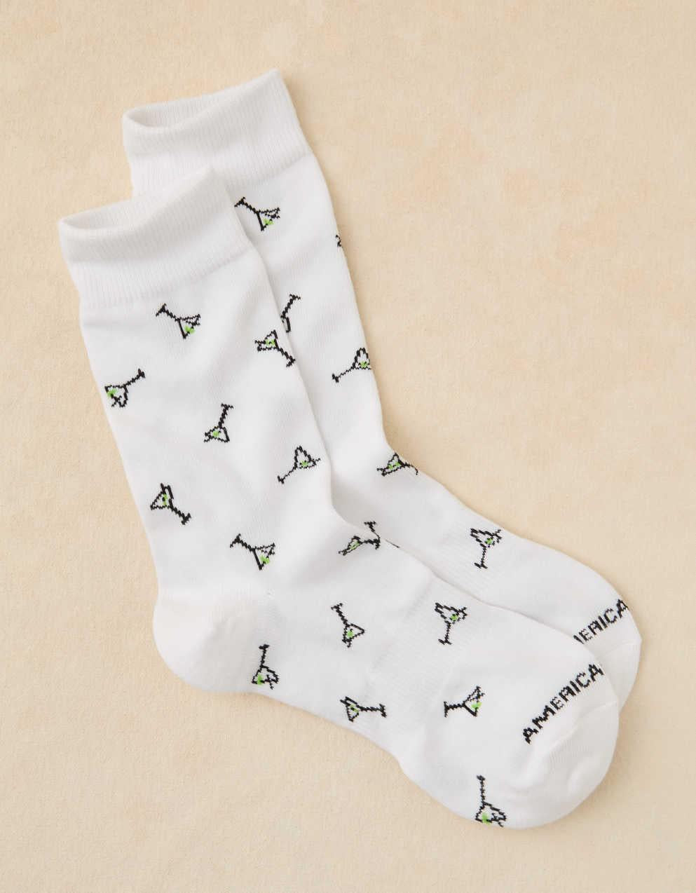 AE Classic Graphic Crew Socks