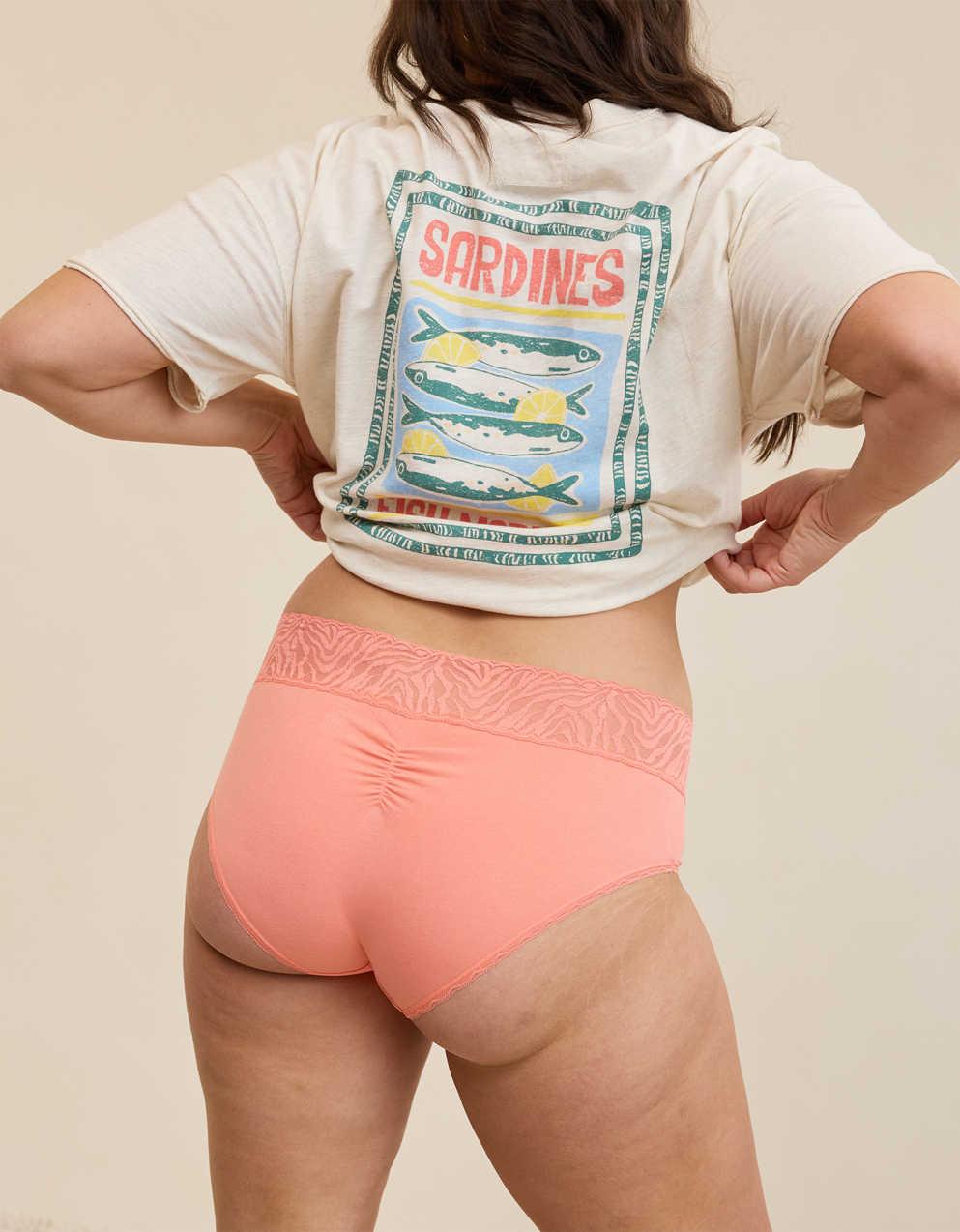 Superchill Cotton Zebra Lace Boybrief Underwear