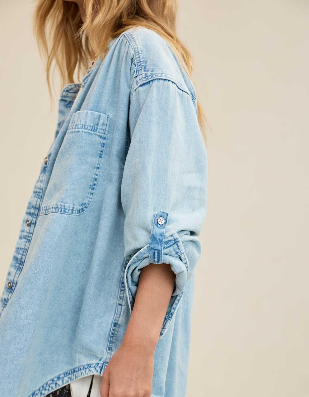 Aerie Roll With It Button Down Shirt