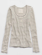 Aerie Essential Henley Layering T-Shirt