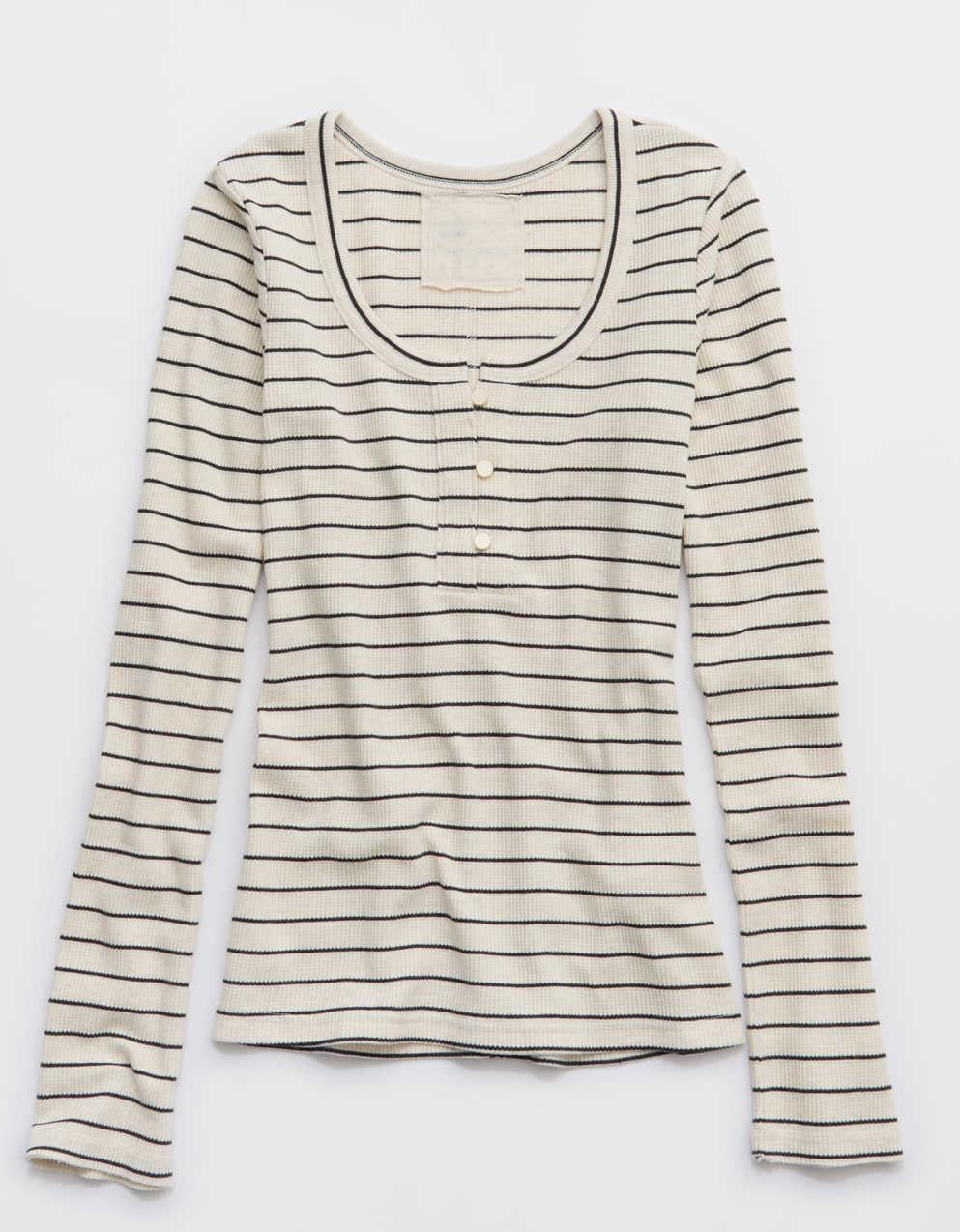 Aerie Essential Henley Layering T-Shirt