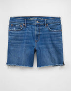 AE 6" Strigid Super High-Waisted Relaxed Denim Short