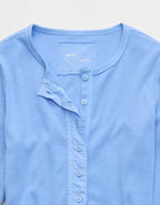 Aerie Essential Henley Layering T-Shirt