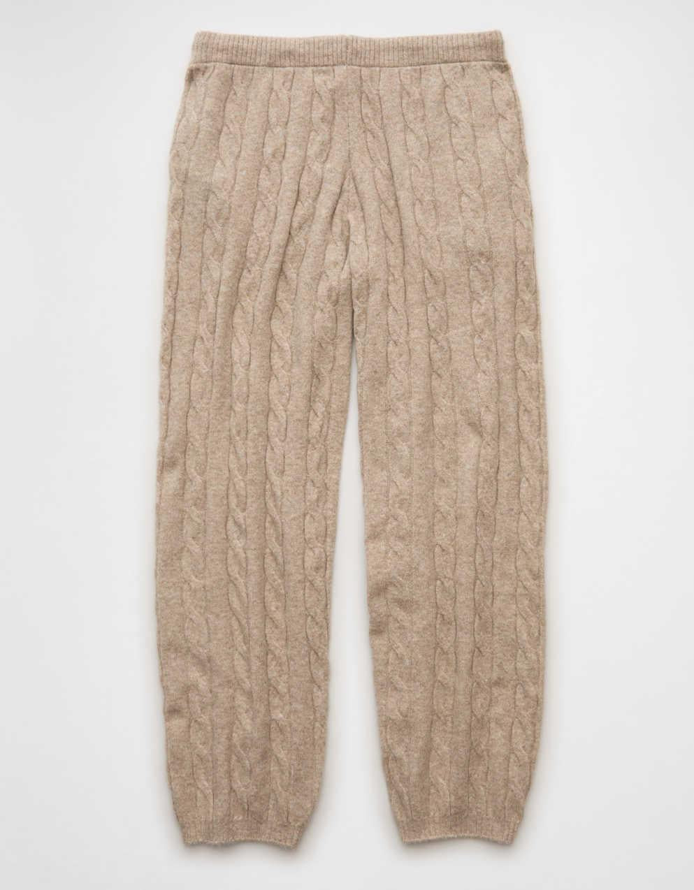 AE Cable Knit Sweatpant