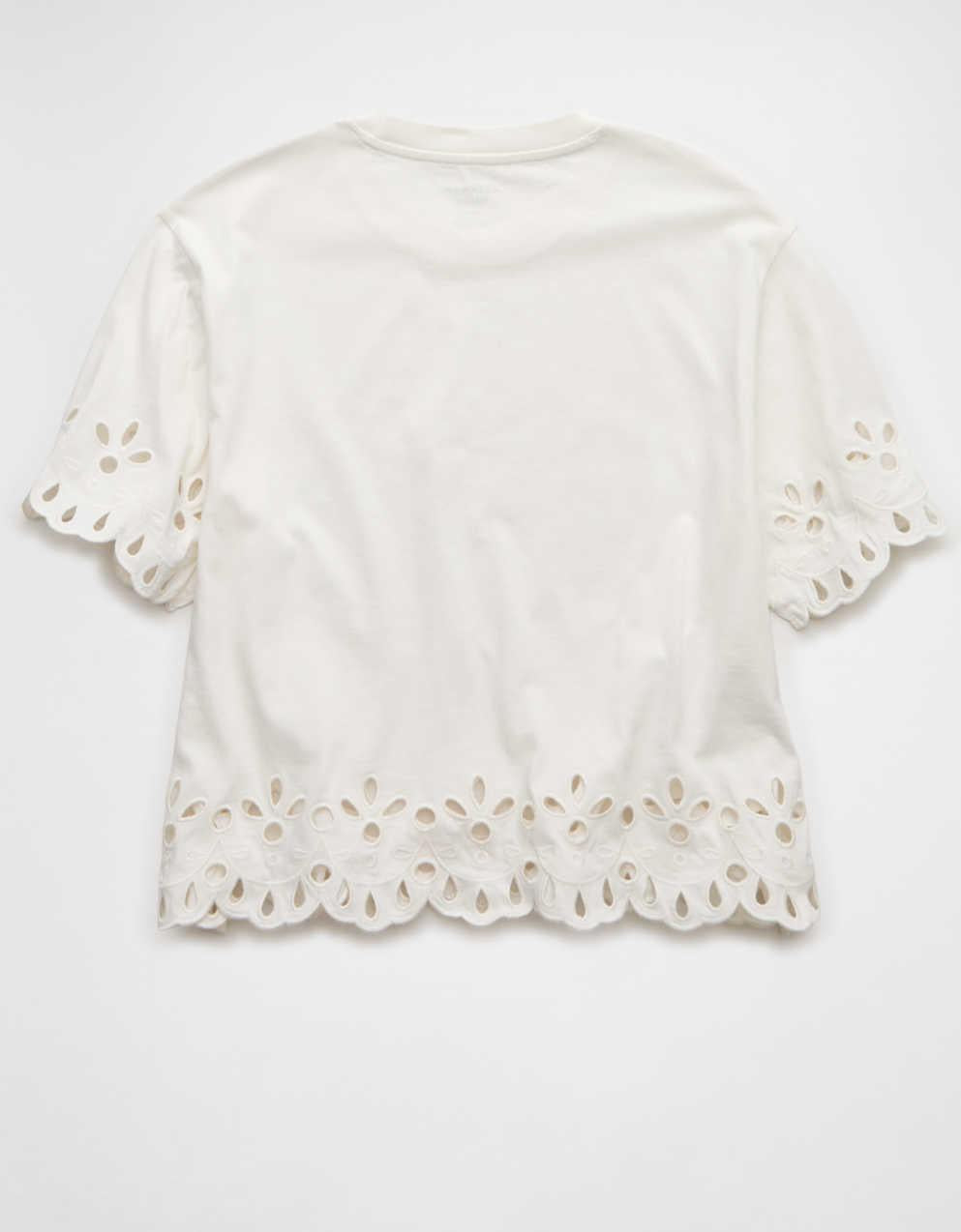 AE Boxy Eyelet T-Shirt