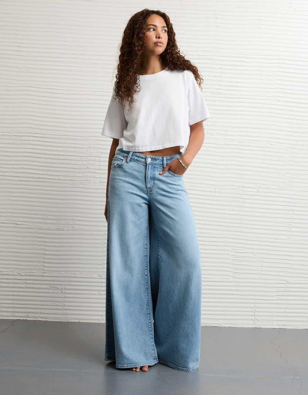 AE Dreamy Drape A-Line Fit Jean