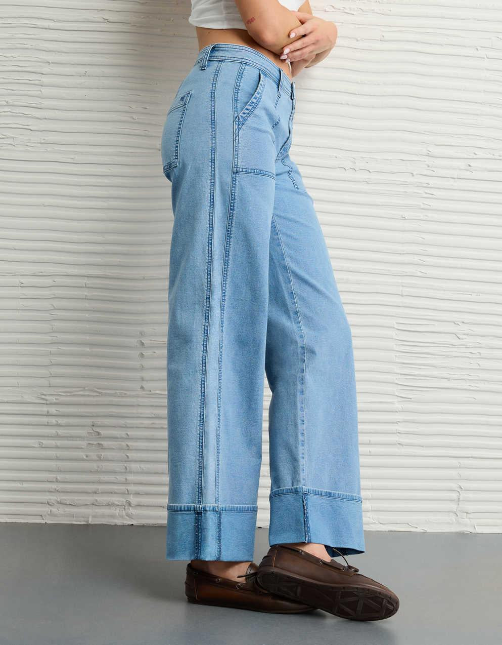 AE Stretch High-Waisted Utility Stovepipe Pant