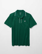 AE Logo Standard Fit Pique Polo Shirt