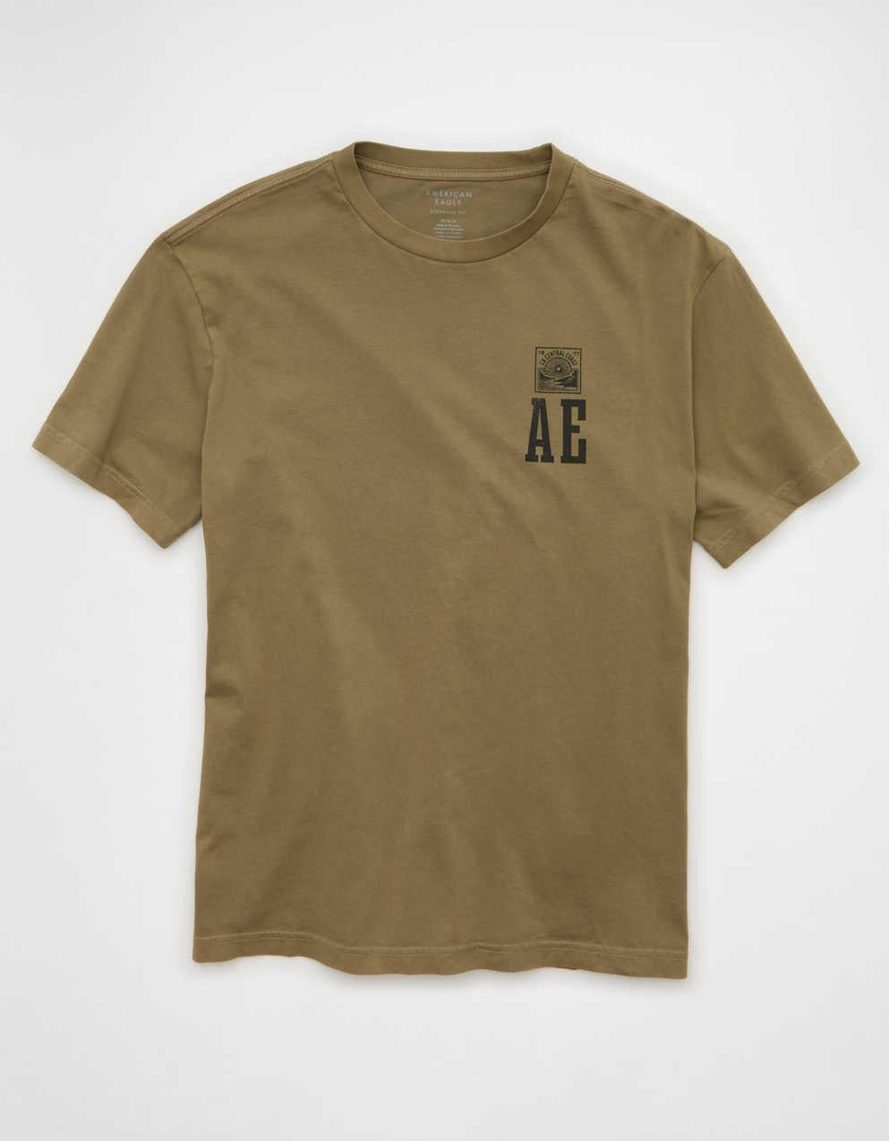 AE Standard Fit Graphic Logo T-Shirt