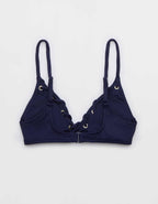 Aerie Ribbed Voop Bikini Top