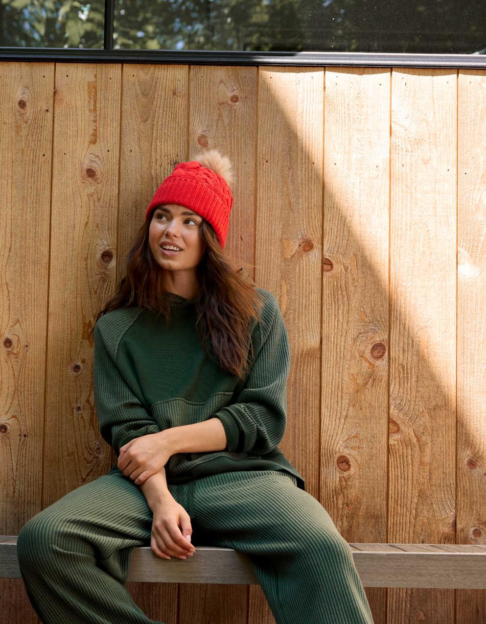 Aerie Cable Beanie