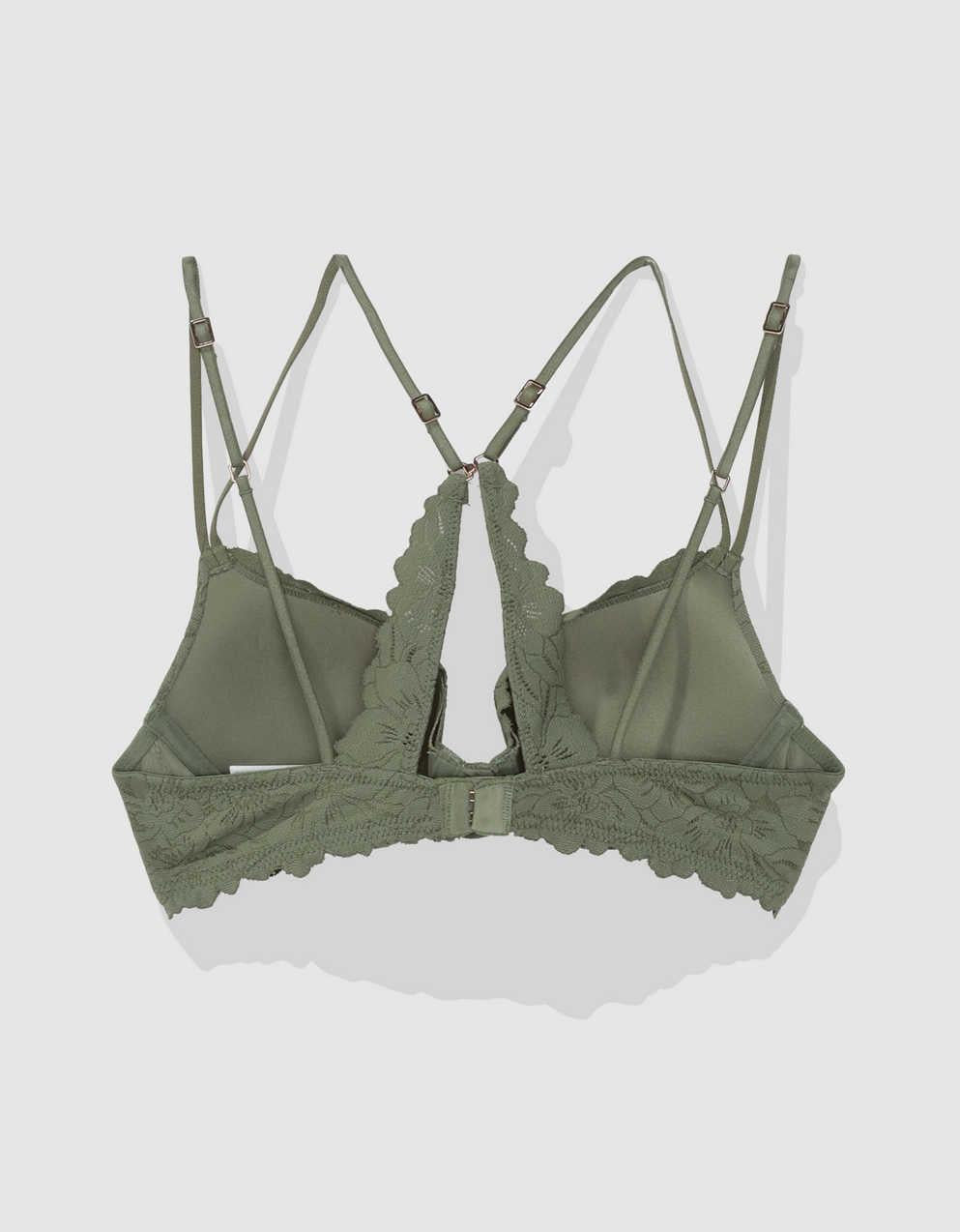 Show Off Rosey Lace Demi Push Up Bra