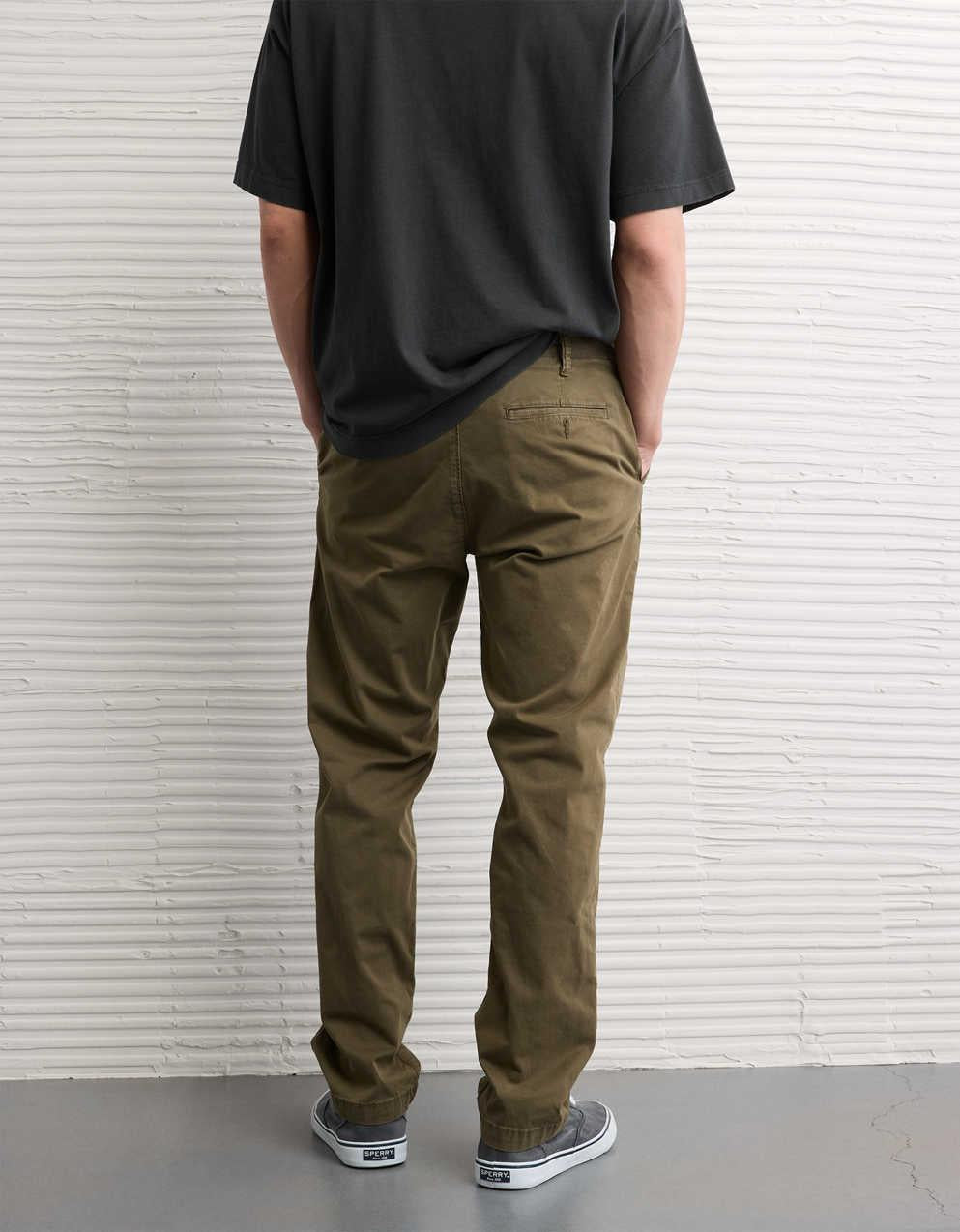 AE Flex Original Straight Lived-In Khaki Pant