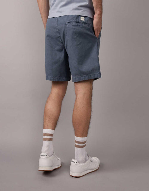 AE 8" Flex Lived-In Linen-Blend Trekker Short