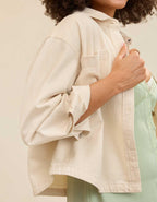 Aerie Cropped Buttondown Shirt